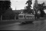 SGEG DH A SWN120 TF-002: Triebwagen Be 2/2 3 der Société des tramways de Fribourg (TF) in Fribourg