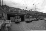 Kurse der Compagnie des Tramways de Neuchâtel (TN) mit Triebwagen Be 2/2 65'' und Be 2/2 32 in Neuchâtel