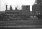 Werklok 3 (SLM 1194/1899) der Papierfabrik Biberist mit Güterwagen in Biberist